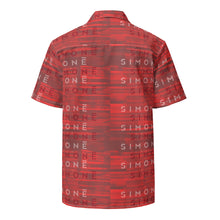 Load image into Gallery viewer, 'Simone Swim' Stamp One-Piece Swimsuit - Cherry Red