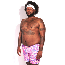 Load image into Gallery viewer, Vu Bottom- Purple Cyber Print
